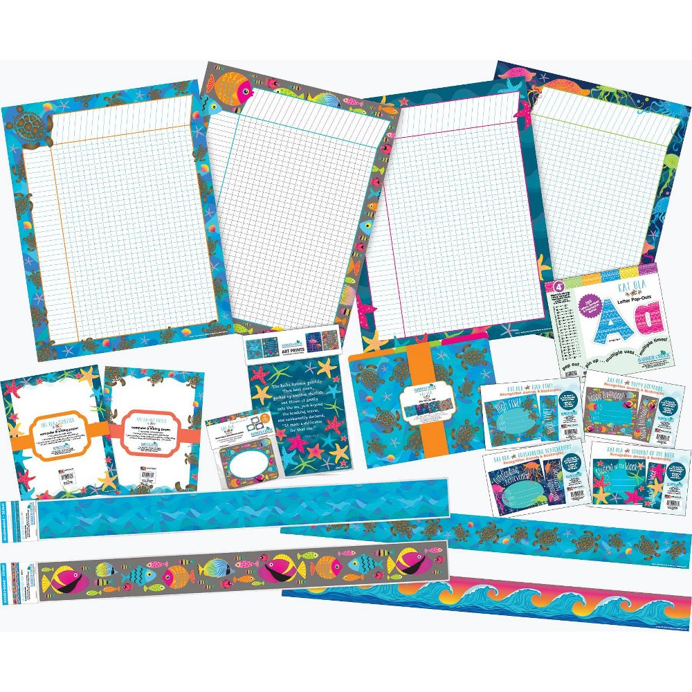 Photos - Dry Erase Board / Flipchart Barker Creek Kai Ola Curated Collection Set 564pc per Set