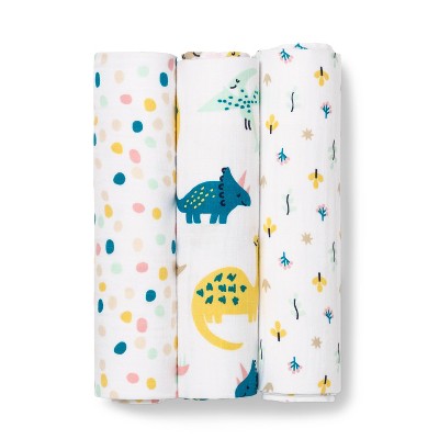 cloud island muslin blankets