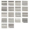 Wrapables Black Lace Nail Stickers Nail Art Lace Nail Decals, Random Mix (set of 30) - 4 of 4