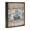 Stupell Industries Le Bain Vintage Style Bath, 24" x 24" - 3 of 4