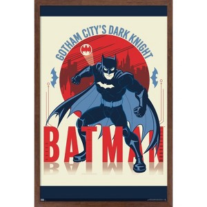 Trends International DC Comics Batman - Gotham City's Dark Knight Framed Wall Poster Prints - 1 of 4