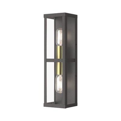 Livex Lighting Gaffney 2 - Light Wall Light in  Bronze/Antique Gold