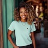 Dalix Womens Lil Strawberry Lightweight Everyday Tee - 3 of 4