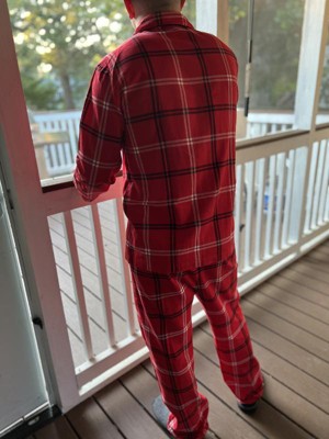 Men's Plaid Flannel Matching Family Pajama Set - Wondershop™ Red