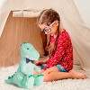 FAO Schwarz 12" Sparklers T-Rex with Removable Bunny Glasses Toy Plush - image 2 of 4