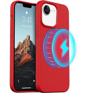 Entronix [Magnetic] Case Compatible with iPhone 16E - Soft-Touch Liquid Silicone - 1 of 4