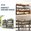 5-Tier or 4-Tier Metal Storage Shelves, 70.8" Wide Adjustable Wire Rack with 265LB per Shelf Capacity, for Garage, Pantry & Kitchen Organization - 4 of 4