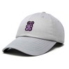 Dalix Purple Gummy Embroidered Cotton Dad Hat Baseball Cap Adjustable Womens - 4 of 4
