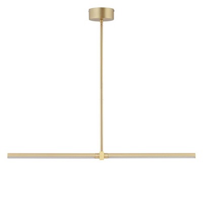 ET2 Lighting Dorian 2 - Light Island Pendant Light in  Gold