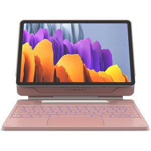 Dexnor Keyboard Case for Samsung Galaxy Tab S10 FE/S9 FE 5G 10.9"/S9 11" Case with Keyboard Magnetic Floating Cantilever Stand Multi-Touch - 1 of 3