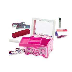 Melissa & Doug Created by Me! Jewelry Box Wooden Craft Kit - 1 of 4