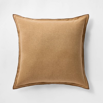 Photo 1 of Linen Square Throw Pillow - Threshold™ designed with Studio McGee