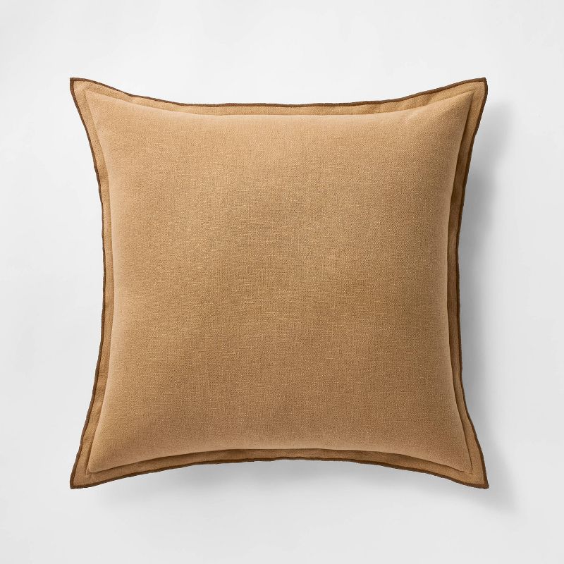 Linen Square Throw Pillow - Threshold™ designed with Studio McGee, 1 of 11