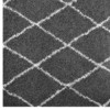 Modway Toryn 5x8 Area Rug – Diamond Lattice Shag Rug in Neutral Tones, Plush Soft Texture - 2 of 4