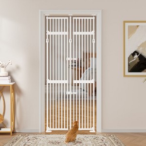 unipaws Upgraded Extra Tall Cat Gate - 1 of 4
