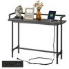 VECELO Narrow Console Table with Charging Station & Power Outlet - 4 of 4