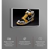 Notoriart Toy Sneaker Black Wall Art Framed - 3 of 4
