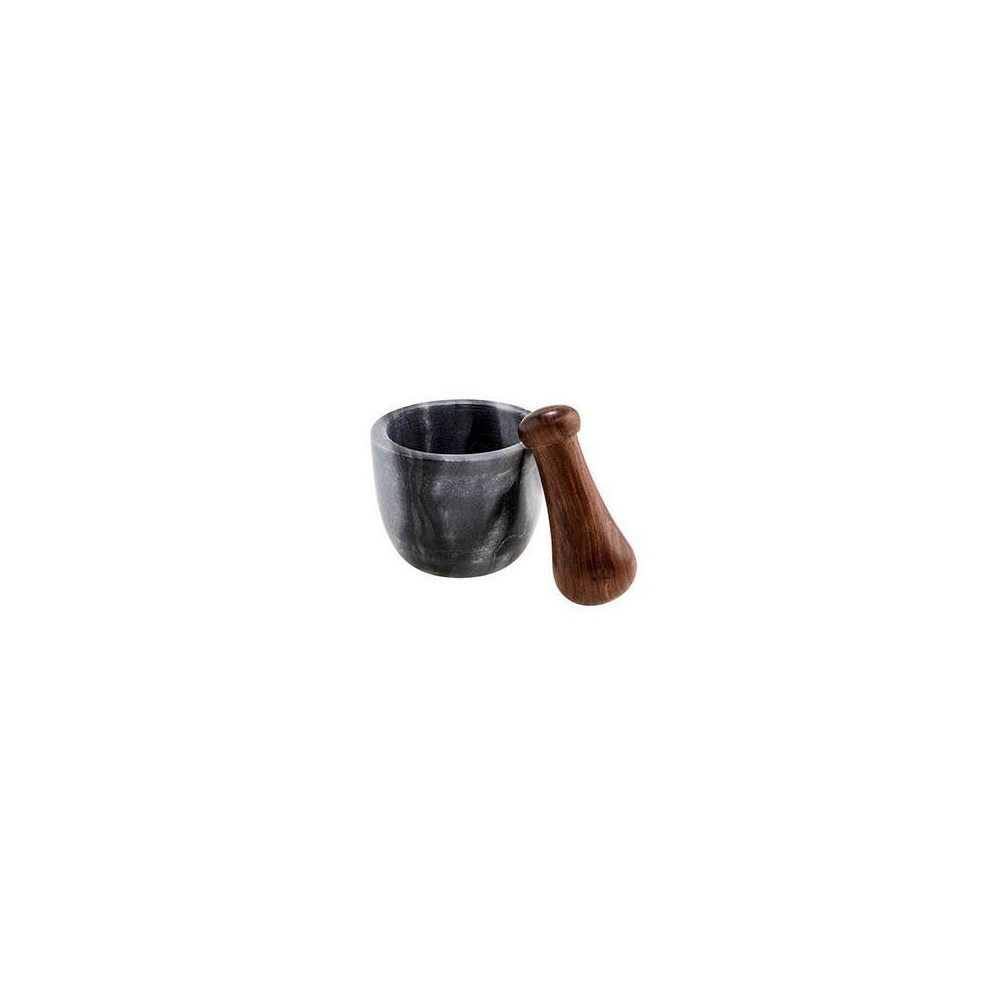 104.7oz 2pc Marble Mortar Bowl with Sheesham Wood Pestle - Thirstystone