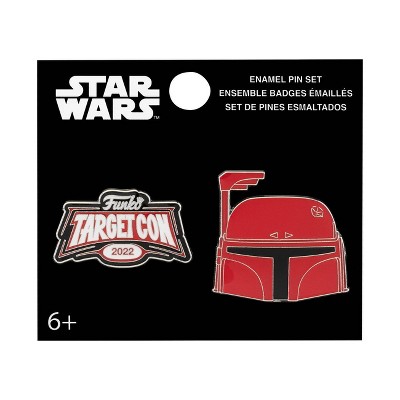 Photo 1 of Funko POP! Pins: Star Wars - Boba  Logo 2pk (Target Exclusive)