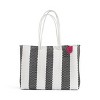 Zebra Woven Super Tote - 2 of 4