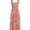Lands' End Women's Textured Tie Shoulder Midi Dress - 3 of 4