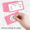 Big Dot of Happiness Pink Twinkle Twinkle Little Star - Baby Shower or Birthday Party Game Scratch Off Cards - 22 Count - 2 of 4