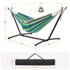 Yaheetech 2-people Hammock & Stand Set with Storage Bag - 3 of 4