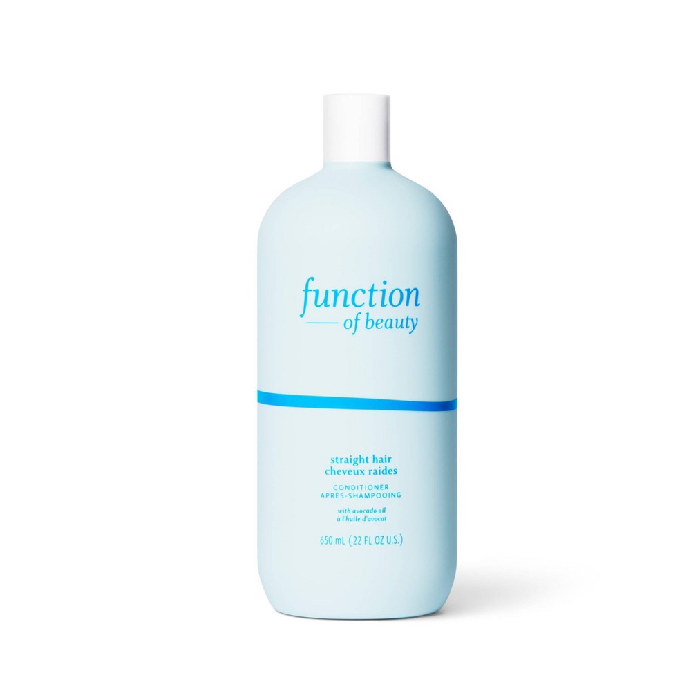 Photos - Hair Product Function of Beauty Straight Jumbo Conditioner - 22 fl oz