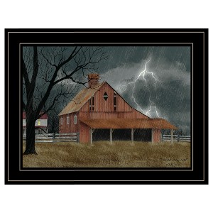 "Dark and Stormy Night" By Billy Jacobs, Ready to Hang Framed Print, Black Frame - 1 of 1