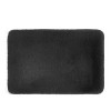 Gray 2 Piece Gray Faux Rabbit Fur Bath Rug Set, 17" x 24 & 20" x 30" - 4 of 4