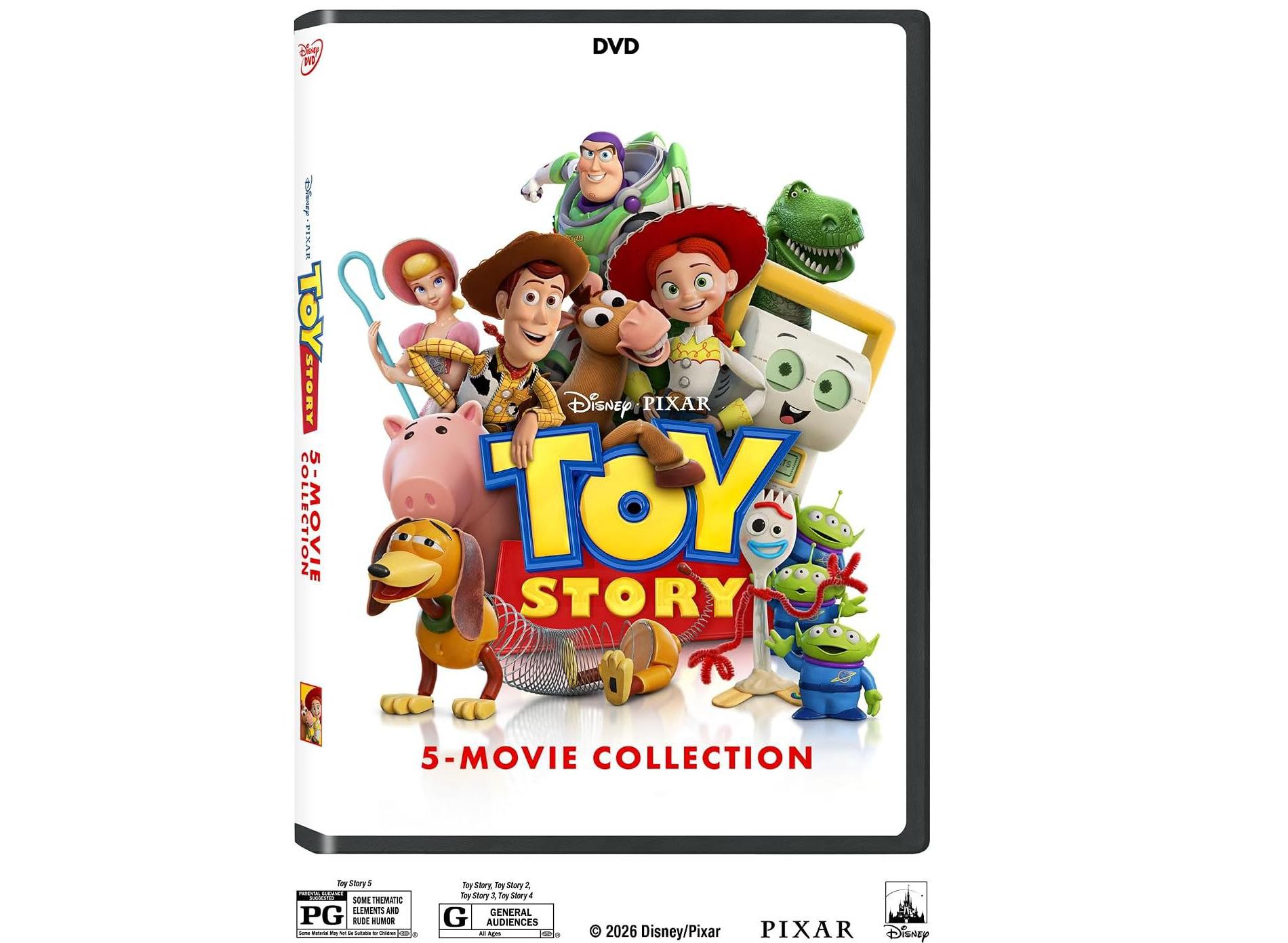 Toy Story 5-Movie Collection (DVD)