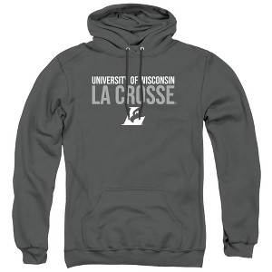 University of Wisconsin La Crosse Official Stacked Adult Pull-Over Hoodie - 1 of 4