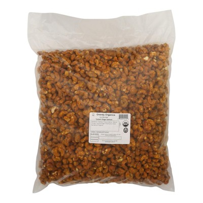 Grandy Organics Organic Turmeric Ginger Cashews - 10 lb
