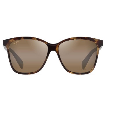 Maui Jim Liquid Sunshine Fashion Sunglasses - Bronze lenses with Brown frame