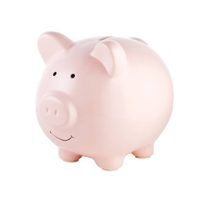 Pearhead Ceramic Piggy Bank - Pink