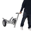 NAYSAYE Hand Truck Dolly Heavy Duty Log Dolly with Load Binder 440lb Capacity for Yard and Workshop, Grey, 28.3"*34"*46" - 2 of 4