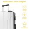 Hardshell Suitcase With Lightweight TSA Approved Locks And 3-level Telescopic Handle Swivel Suitcase Travel Luggage With Expandable Function - 2 of 4