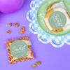 Big Dot of Happiness Sage Green Simple Script Thank You Stickers and Clear Cookie Bags, Cellophane Treat Bags 4.25x7 Inches - 25 Count - 3 of 4
