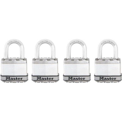 Master Lock 1-3/4 In. W Stainless Steel Ball Bearing Locking Padlock ...