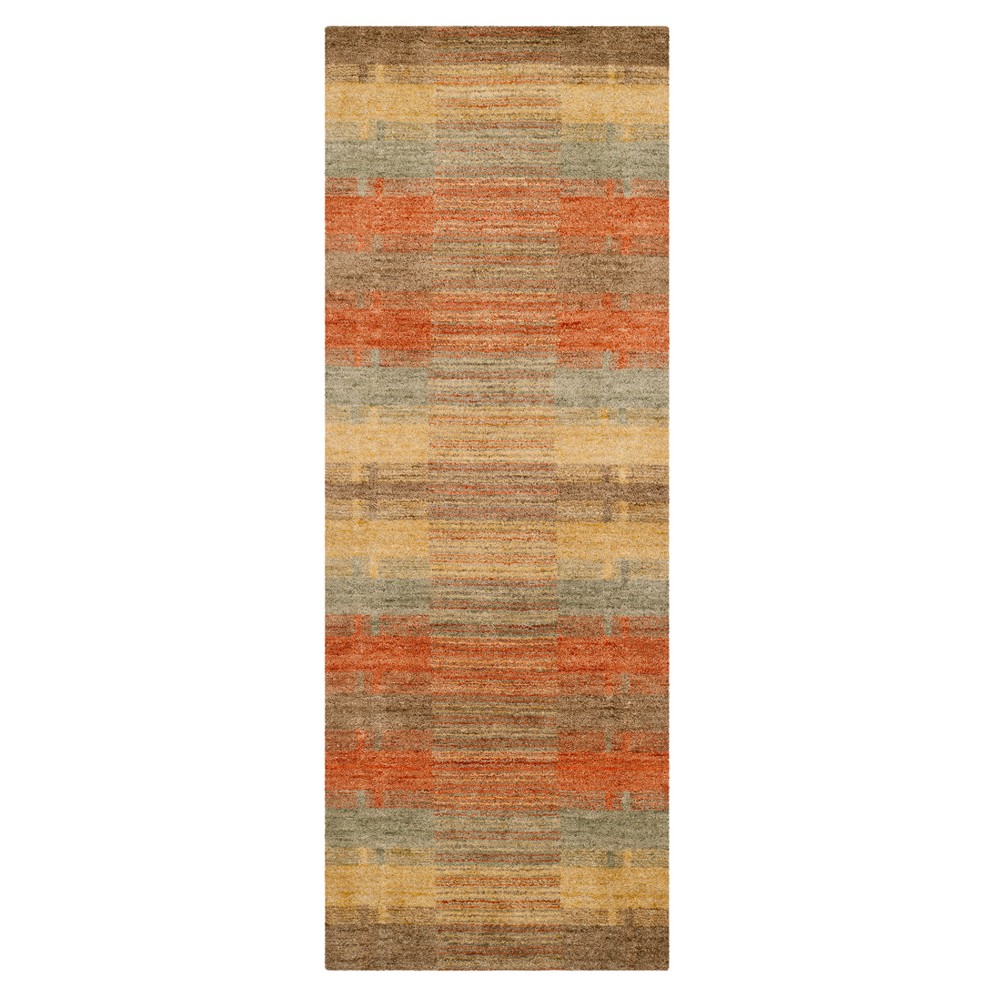 Stripe Loomed Runner 2'3inx6'