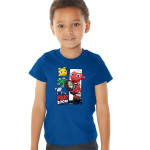 Toddler Boys' Ricky Zoom Big Ricky and Team T-Shirt, Royal, 3T