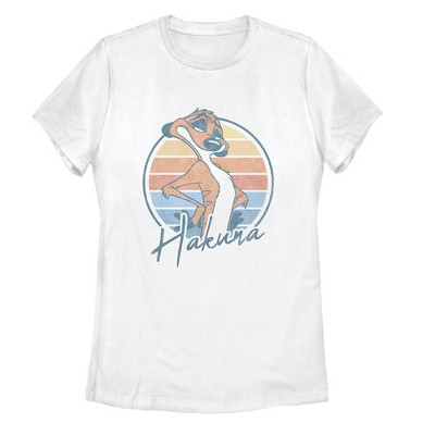 Women's Lion King Retro Hakuna Timon T-Shirt
