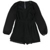 bar III Womens Sheer Sleeve Romper Jumpsuit - 2 of 2