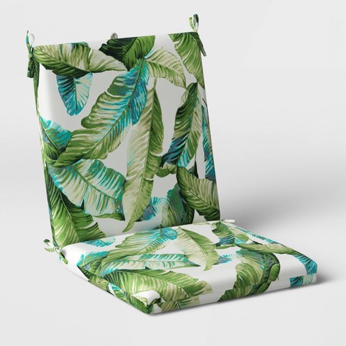 Vacation Tropical Outdoor Chair Cushion, Target Threshold Outdoor Chair Cushions