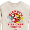 Boys' - Disney - Firefighter Mickey Graphic Long Sleeve Fleece Sweatshirt - 2 of 4