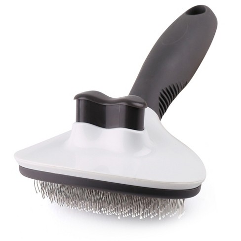 Prime Pets Cat Brush with Push Button, Self Cleaning Slicker Brush for Dogs & Cats Shedding Grooming - image 1 of 4