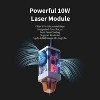 Aufero 10W Laser Engraver for DIY Cutting/Engraving Wood, Metal, Glass, Leather – 10000mW - 4 of 4