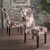 KWPZQEB Dining Chairs Set of 2, Rustic Dining Chair with Cushions and Upholstered, High Back Kitchen Side Chair with Wood Legs for Dining Room - 2 of 4