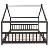 Whisen Playhouse Design Twin Size Wood Frame House Bed, A Better Sleeping Environment - 4 of 4