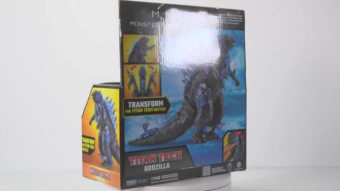 Monsterverse Deluxe Godzilla 8&#34; Action Figure, 2 of 9, play video